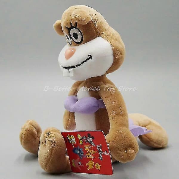 Sød Plysdukke Sandy Cheeks Gary Patrick Eugene H. Krabs Tentacles_Specialtilbud