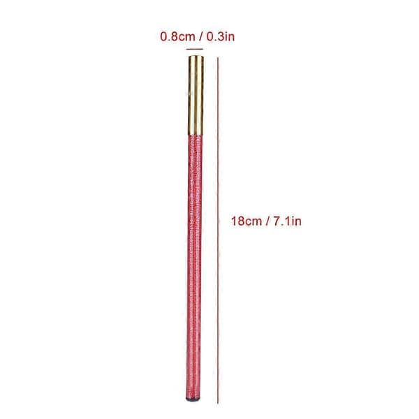 Semi-permanent Microblading Tattoo Tool Positioning Waterproof Long-lasting Eyebrow Pencil Black