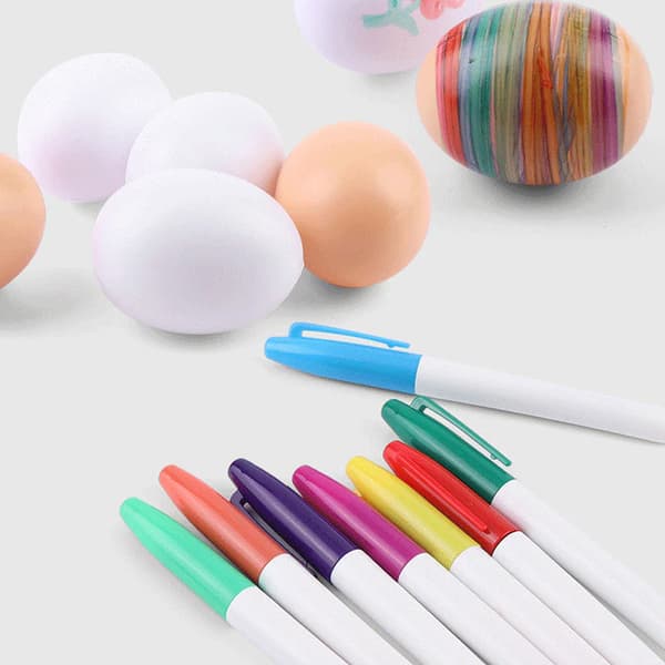 Easter Egg Decoration Kit with Rabbit Shape, Easy-to-Use Egg Drawing Tool for Kids, Boys, Girls