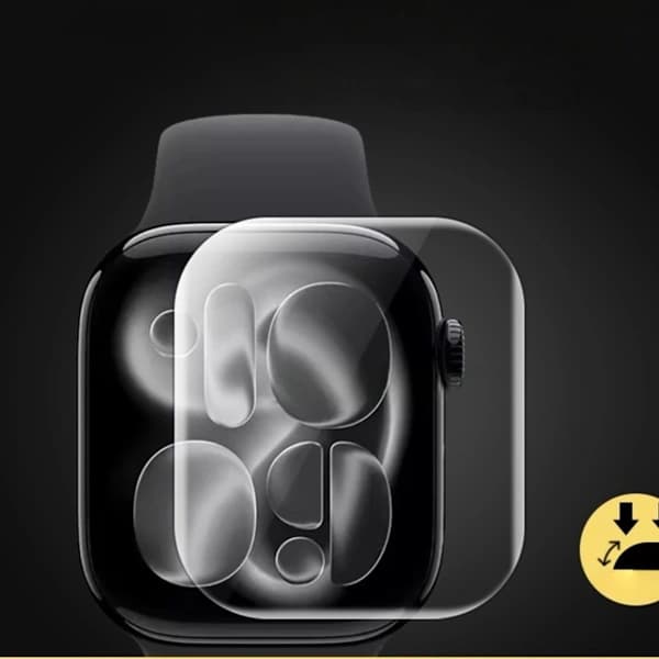 Screen Protector for Apple Watch Series 11 46mm - Hydrogel Film (5-pack), Compatible with Apple Watch
