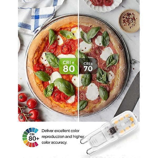 2W G9 Varmvit 3000K 230V 180lm 10-pack_Överraskningsgåva