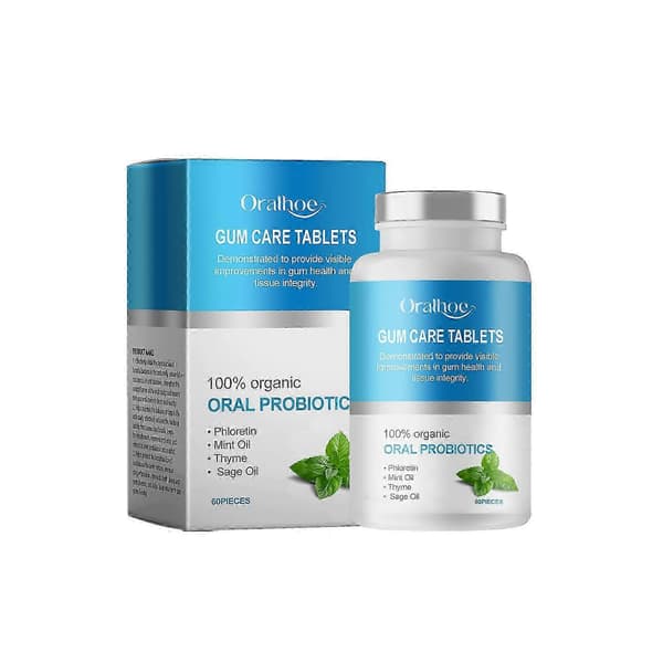 2025 Oralhoe Mouthwash, Clean Teeth, Remove Stains, Remove Odors and Smell Fresh Portable Clean Solid Toothpaste Tablets