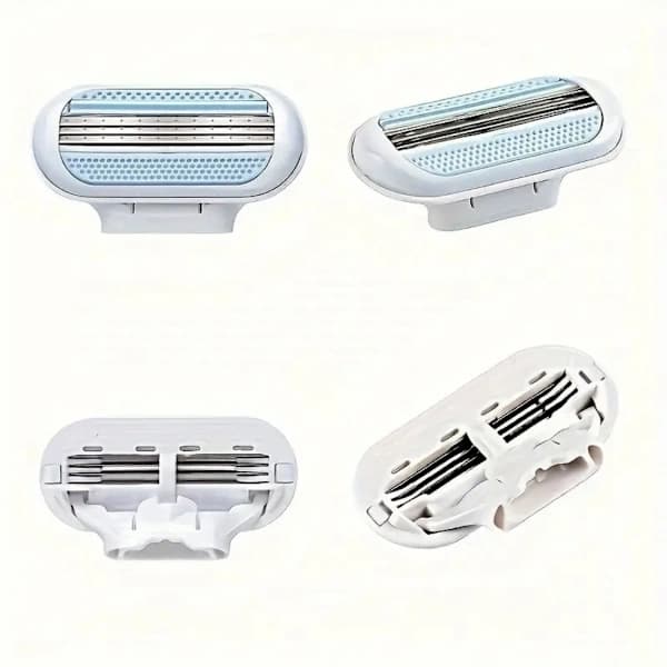32-pakning barberblader for kvinner - Kompatible med Gillette Venus blå og rosa