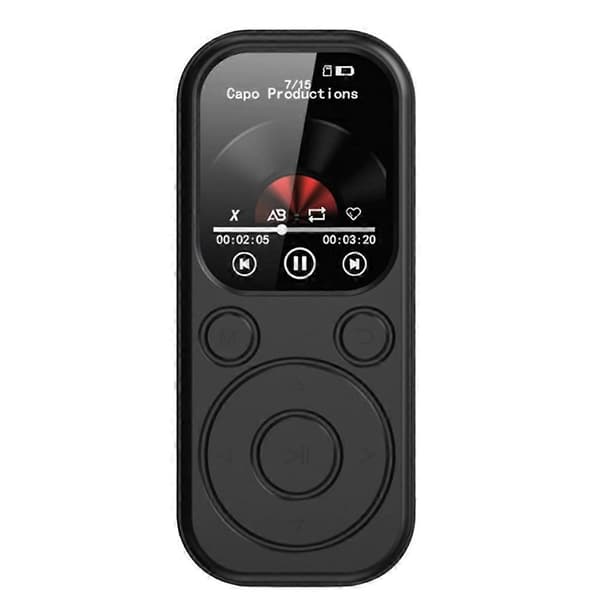 Ny MP3 Bluetooth-spelare utbyggbart minneskort A Svart