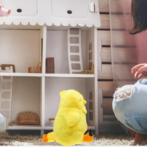 Hög kvalitet Mega Oversize Fat Chocobo Plyschdocka Fylld Mjuk Leksak-hy