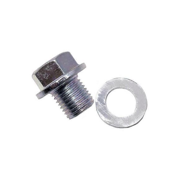90009-R70-A00 Bundprop med skive til / Silver