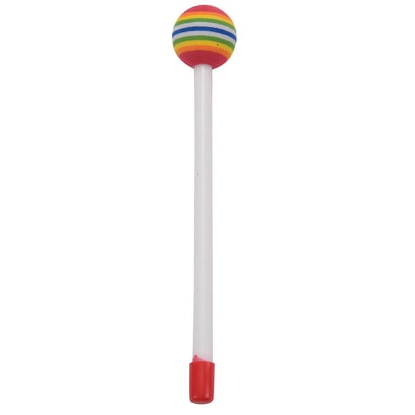 10X Kids Percussion Lollipop Tromme, 6 tommer Multicolor