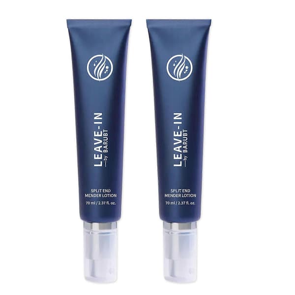 Leave-in Split End Mender Serum - Reparerer umiddelbart skadet hår og flisete tupper for glatt, glansfullt hår (2 stk)