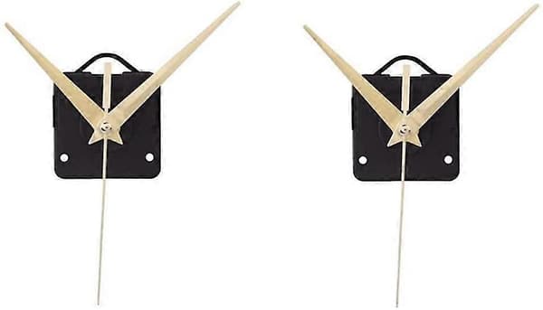 2 stk. kvartsurværk reparationsvisere 22 mm