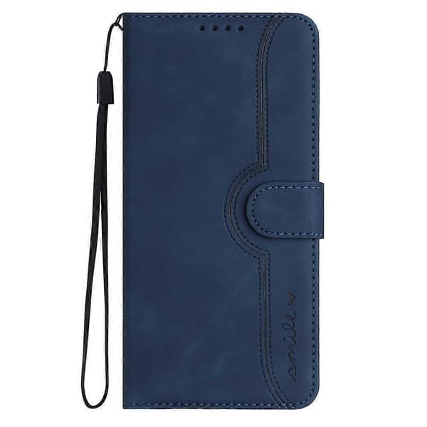 Heart Pattern Leather Case with Leather Feel (For Motorola Moto G52)