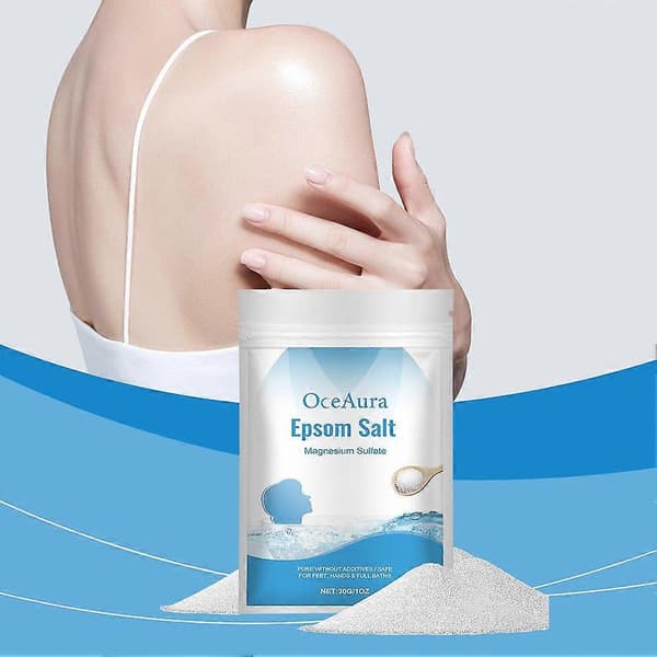 Epsom Salt Magnesium Sulfate Moisturizing Exfoliating Pure Natural