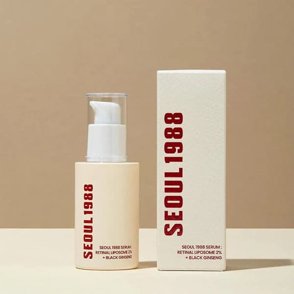1-3x Seoul 1988 Essence: 2% retinaldehydiliposomit + musta ginseng, 30 ml/1,01 fl oz # A-vitamiini 30 ml A-vitamiini 30 ml