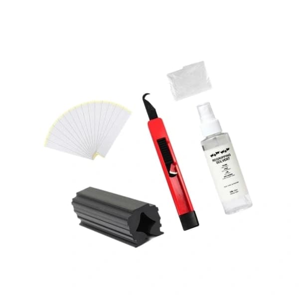 1/3 Golf Club Grip Kit Grip Tape Strips 120ml Grip Solvent Regrip 5 Piece Set 1 Pc