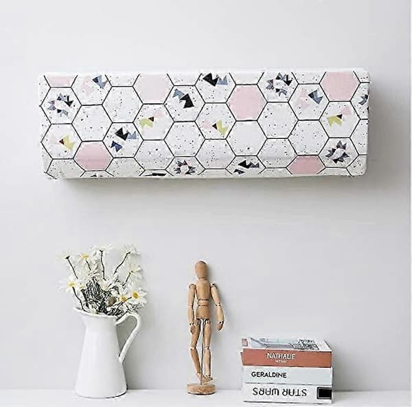 Foldable Design Cover for Indoor Air Conditioner, Printed Style, Suitable for 1.5 Ton Split Units
