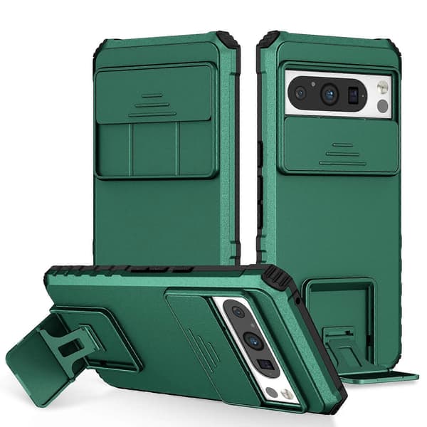 Stereoscopic Holder Sliding Camshield Phone Case (For Google Pixel 8 Pro)