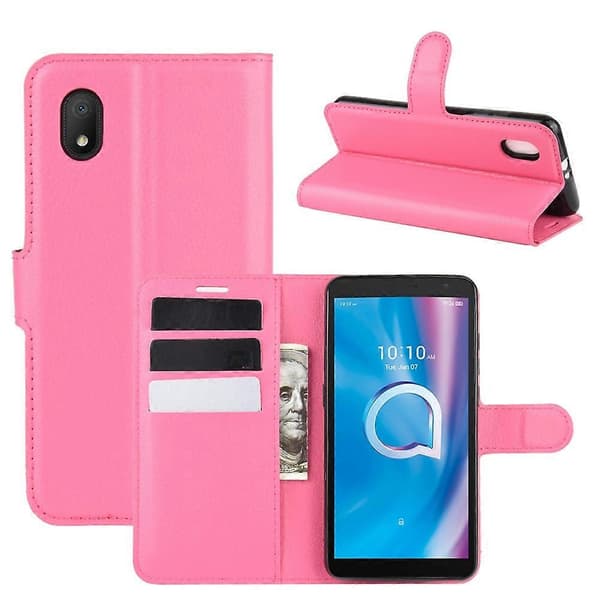 For Alcatel 1B (2020) Litchi Texture Horizontal Flip Protective Case with Holder & Card Slots & Wallet