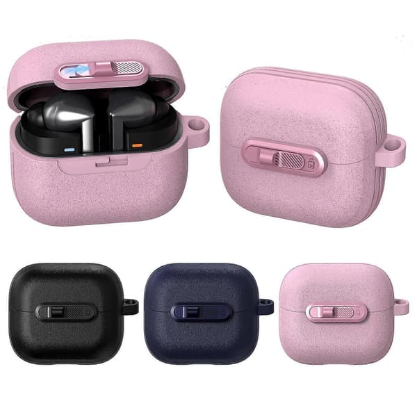 For Samsung Galaxy Buds3 / Buds3 Pro Starry Texture Lock Buckle Shockproof Earphone Case