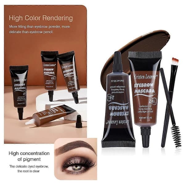 Natural Eyebrow Cream Enhancer Waterproof Durable Liquid Color Eyebrow