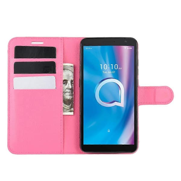 For Alcatel 1B (2020) Litchi Texture Horizontal Flip Protective Case with Holder & Card Slots & Wallet