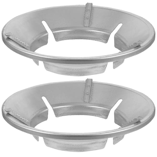 2 st Gjutjärn Wokställ Spisunderlägg