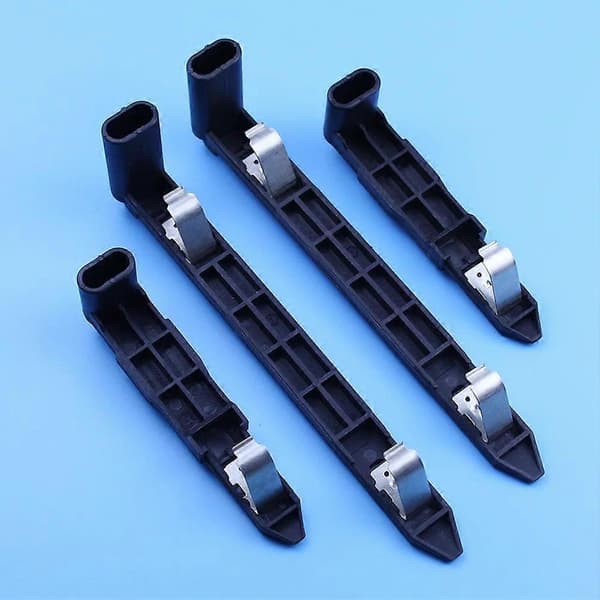 Front Utvendig Lykteankerplugg 30763155 30763154 for XC60 2009-2017 Tilbehør 4-pakning Svart
