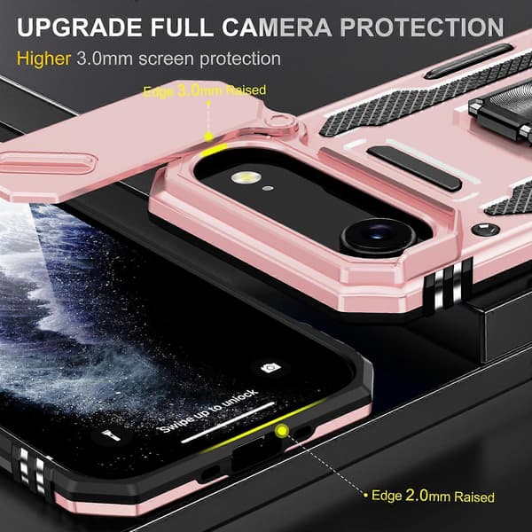 Armor PC + TPU Kamerabeskyttelse Telefoncover (Til iPhone 17 Air)