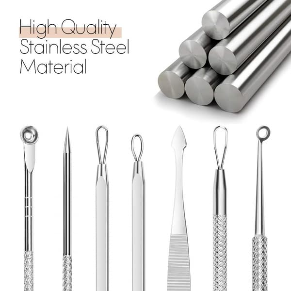 Blackhead Tool with 7 Facial Cleansing Utensils