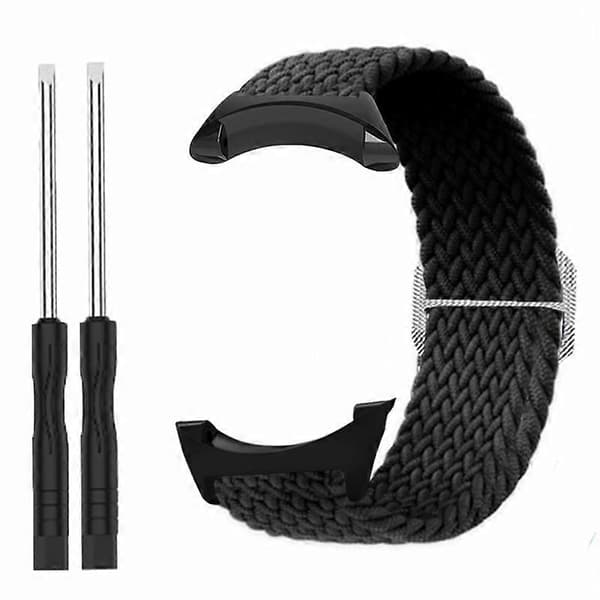 Hög kvalitet Stretchy 22mm Mjuk Nylon Elastisk Flätad Rem Klockarmband För Suunto Core