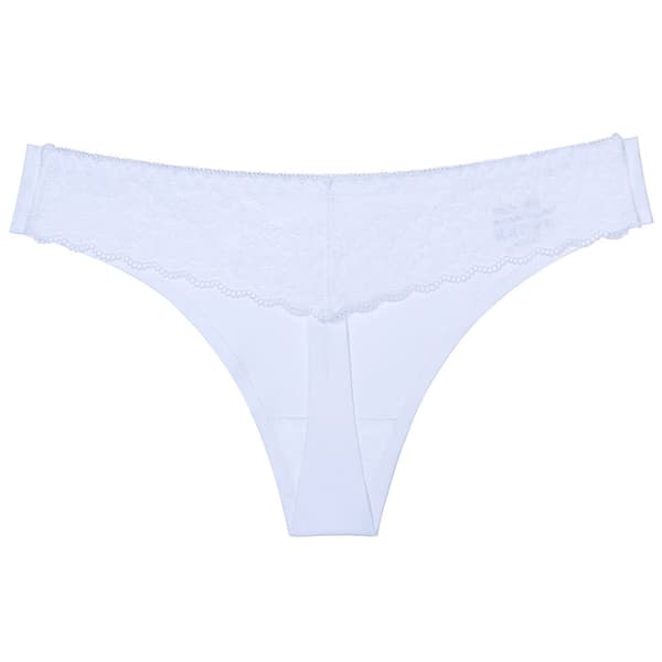 6-pack Seamless half-string lace panties - 6 colors - XS/S