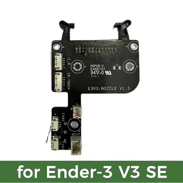 Til Creality Ender 3 V3 KE Kick Extruder Toolhead PCB Board E3V3-NOZZLE-CON_V10_V10 Erstatning 3D Printer Black