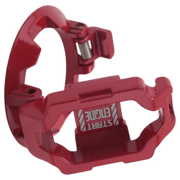 Bil Start Stopp Knapp Dekor Bilmotor Tryck Start Strömbrytare Knappskydd Red