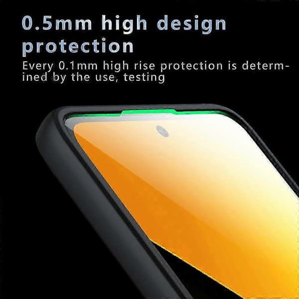 Skal för Xiaomi Poco M7 Pro 5G TPU PC Stötsäkert Transparent Mobilskal