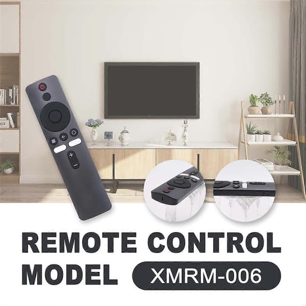 Ny XMRM-006 för MI Box S MDZ-22-AB MDZ-24-AA Smart TV Box Bluetooth Röstfjärrkontroll
