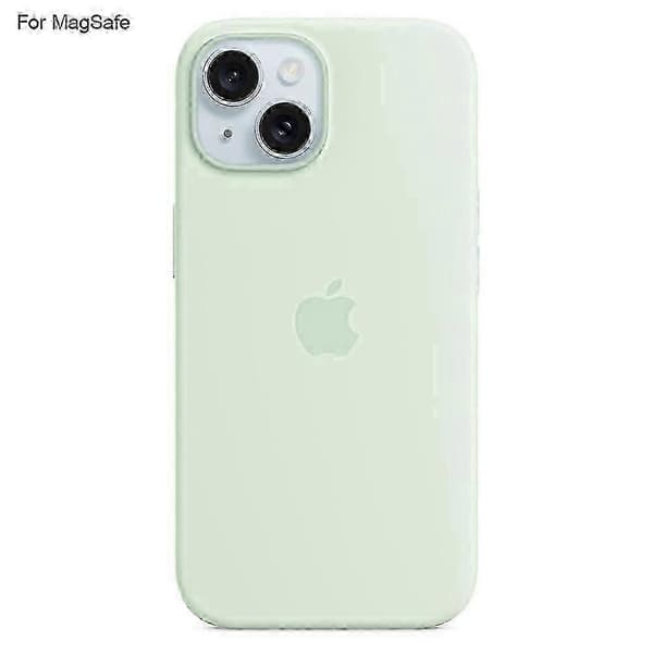 Case for iPhone 15 Compatible with MagSafe Liquid Silicone Phone Case [Induction Popover]