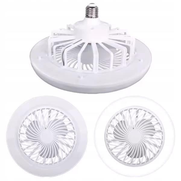 Ceiling fan with LED lighting and remote control – 360 degree rotation