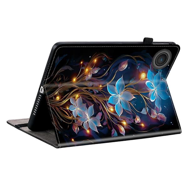 For Lenovo Tab TB311FU Leather Case Pattern Printed Stand Tablet Cover with Card Slots