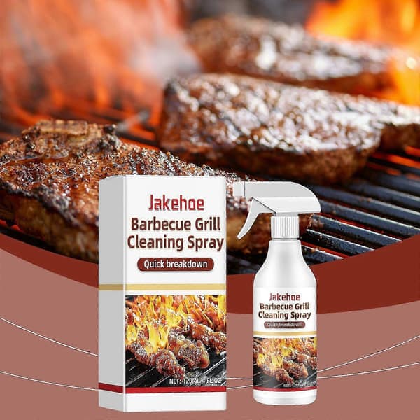 Bærbar Grillrenser Spray - Dyb, Nem, Rustforebyggende 120ml