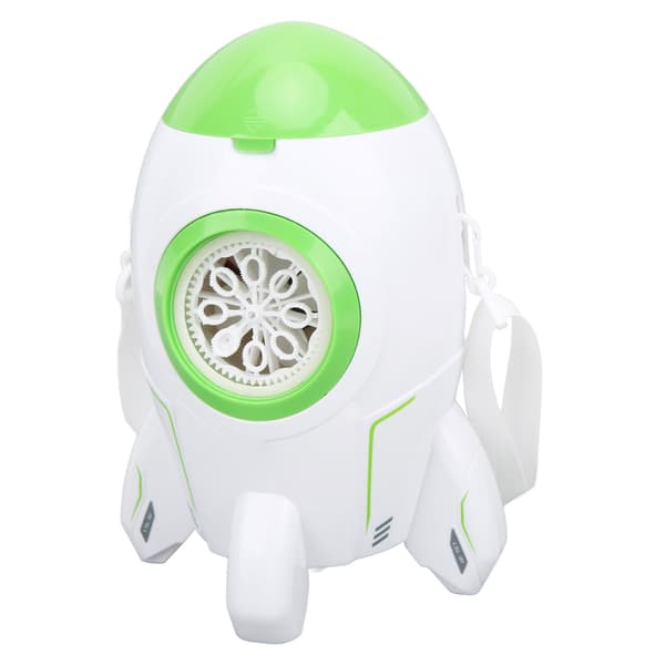 V18 Electric Bubble Machine Toy Automatic Bubble Blower Rechargeable Bubble Maker with Light for Toddlers Kids_Super Gift