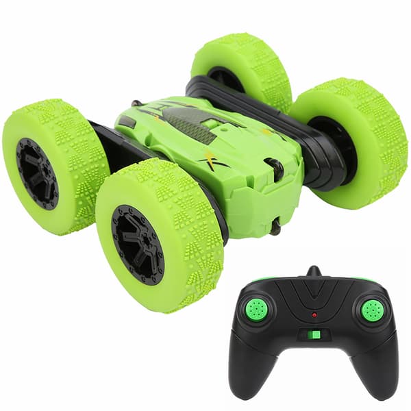 2.4G Double-Sided Remote Control Stunt Car 360 Roll RC Toy Model_Super Gift