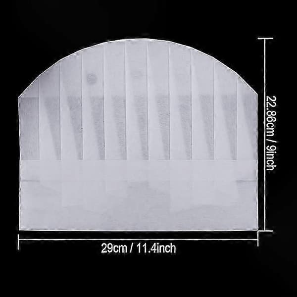 Justerbara kockmössor för barn, 20-pack Toque-stil matlagningsmössor för barn_Överraskningsgåva