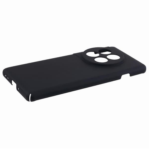 Case for OnePlus 12 5G - Skin-Friendly Rubberized PC Shockproof Phone Case (Black)