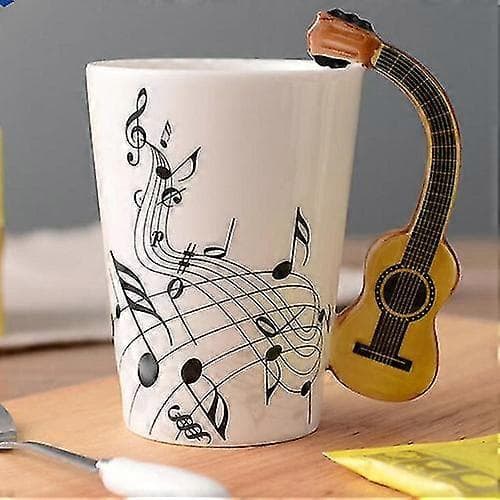 Kaffemugg Gitarr Mugg Multifunktionella Tillbehör Mugg (1st)_Specialerbjudanden