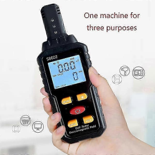 EMF Electromagnetic Radiation Detector 5-3500hz Dual Test Modes for Home Use