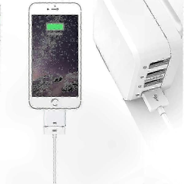 30-bens til Lightning-adapter til iPod - Datasynkronisering og opladningskabel