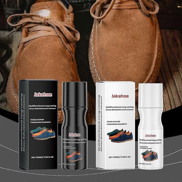 Hvid Sneaker Renser - Multifunktionel, Skånsom, Kantbeskyttelse, 100 ml