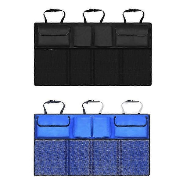 Car Trunk Organizer with Backseat Storage Bag and Bottle Pocket