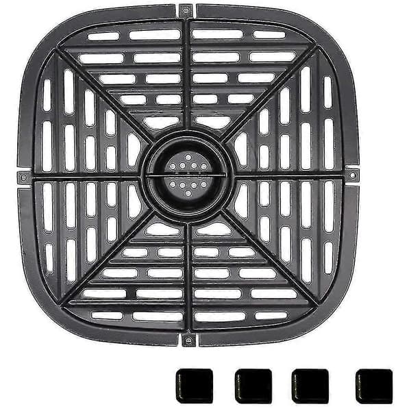 Firkantet erstatningsgrillpanne for airfryer til Power Dash Chefman, Cosori
