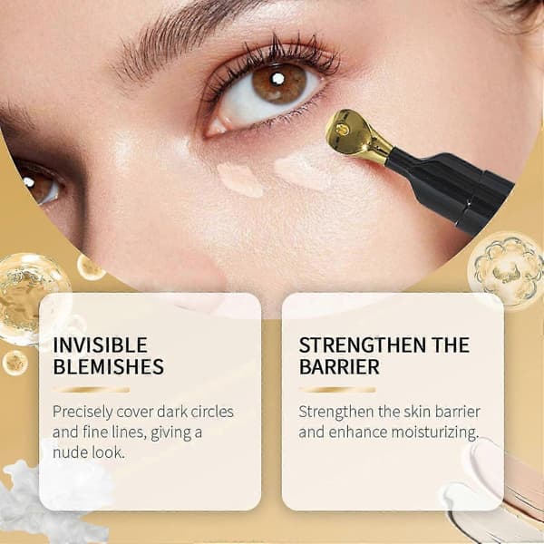 Under Eye Corrector with SPF 41, Tinted Anti-Aging Eye Cream for Dark Circles and Hydration