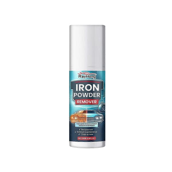 Jernpulverfjernerspray - Kraftig rustfjerner til metaldele på biler ...