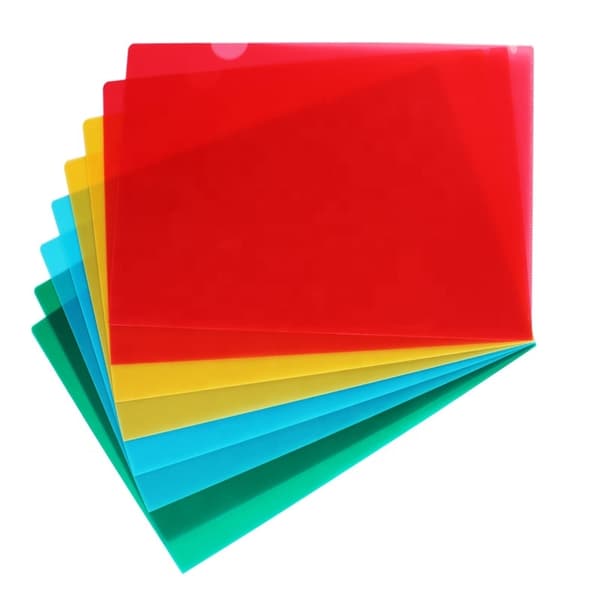 A4 Folder - Various Colors 12/24-pack
